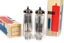 ONE EZ81/6CA4 RFT NOS GDR tubo lampada TSF Valvola Valvula ৄ泵洀 真空管 