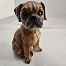 Statuina cane boxer vintage
