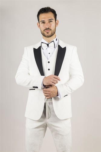 Uomo pezzi bianco velluto - uomo,