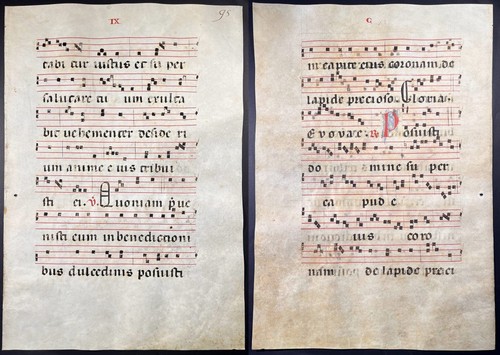 Antifonario pergamena - antifonario,