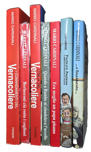 Lotto libri mario cardinali - libri,