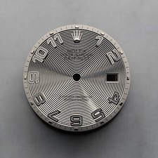 Rolex Datejust Quadrante Grigio Concentric Dial Numeri 116200 116234 Silver
