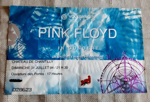 Ticket billet used - billet,