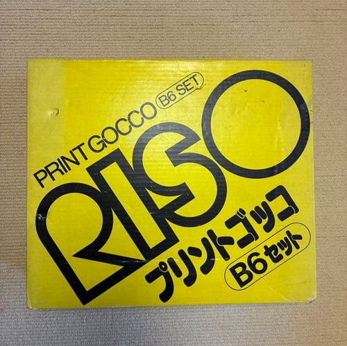 Riso print gocco set kit - print,