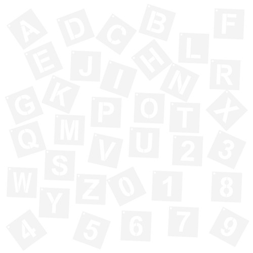 Pcs stampino stencil - stampino,