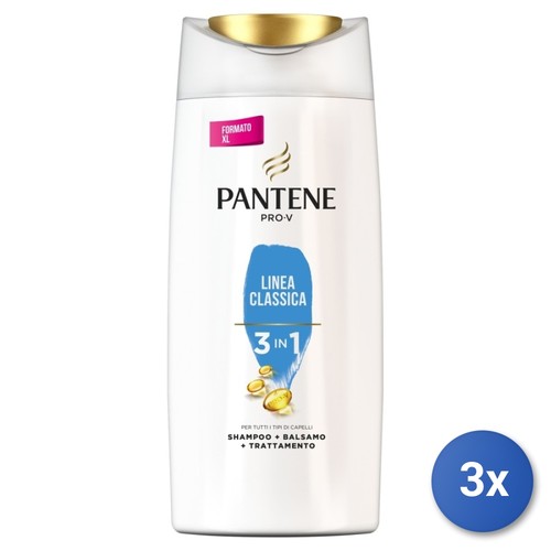 Pantene 3in1 shampoo - 3x,