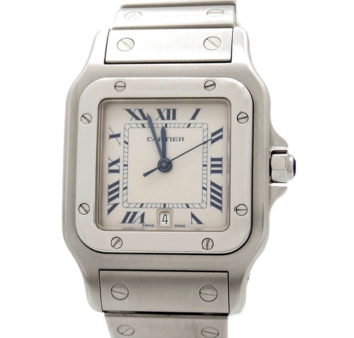 Cartier santos galbèe - santos, gm