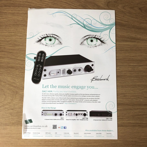 Hifis50 magazine advert 11x8 - magazine,