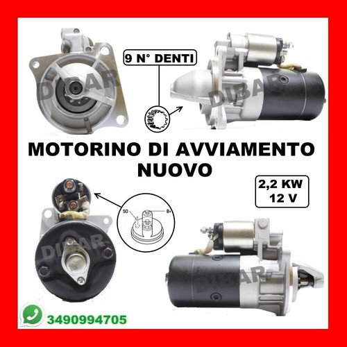 Motorino avviamento nuovo - avviamento,