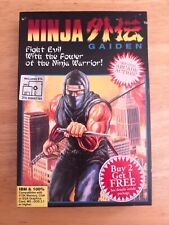 Gioco Ninja Gaiden per IBM PC Ms Dos doppio floppy 3 1/2 + 5 1/4