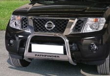 Bull Bar protezione anteriore inox lucido 60mm per Nissan Pathfinder dal 2011