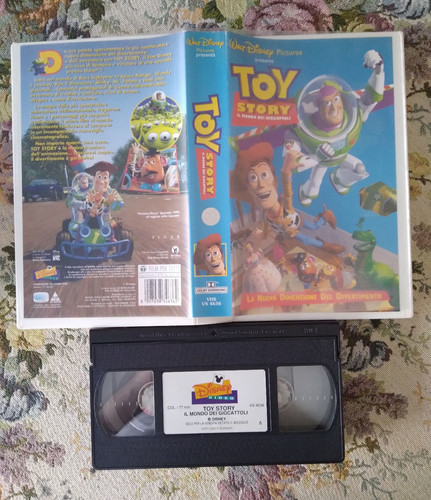 Vhs toy story walt - toy,