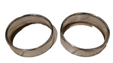 Coppia ghiere cromate fari - coppia,