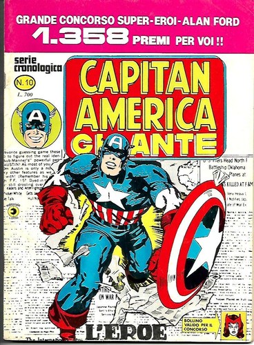 Capitan america gigante corno - america,