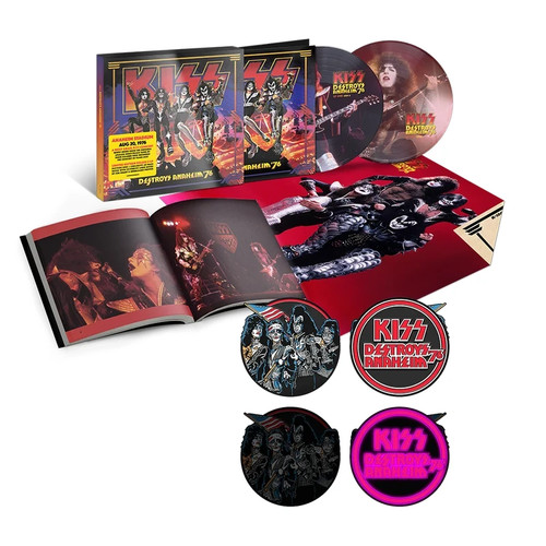 Kiss destroys anaheim 2lp - destroys, '76