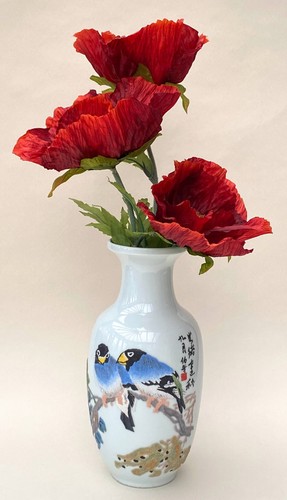 Vaso porcellana cinese vintage