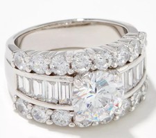 Anello da sposa Diamonique