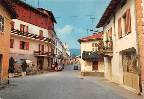 Cartolina peveragno via - cartolina,