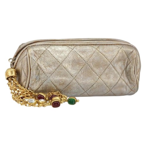 Chanel matelasse pochette - chanel,