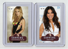 Sarah Michelle Gellar rara carta tabacco MH Soppeng #'d x/3 n. 662