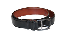 Cintura abito GIORGIO ARMANI nera taglia 95/38 vera pelle ITALIA larghezza 1 1/4"