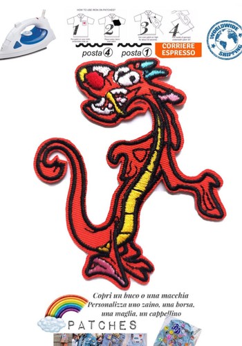 Patch mushu drago - mushu, mulan