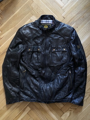 Giacca pelle belstaff - pelle, uomo