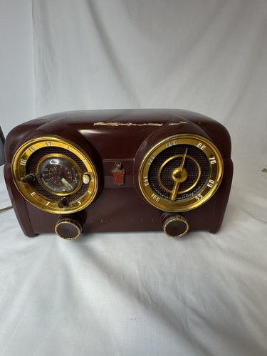 Radio orologio valvole - orologio, a