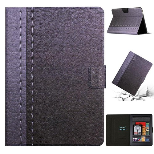 Custodia pelle smart grigia - custodia,