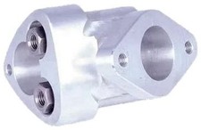 COLLETTORE IN ALLUMINIO FIAT 500/126 CON TESTA MOTORE FIAT 500/126 PER CARBURATO