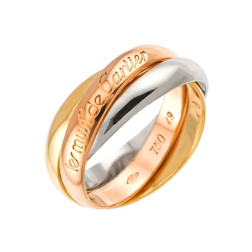 Anello cartier trinity - anello, 18