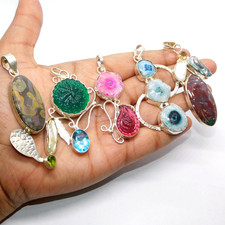 Ciondolo Druzy Solare Multi