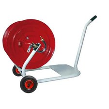 HOSE REEL TROLLEY FOR SPRAYING