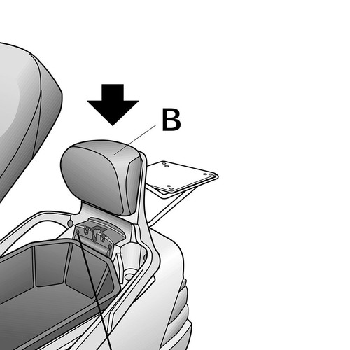 Portapacchi shad per suzuki - shad, (per: