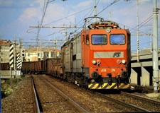 SAVONA PARCO DORIA 1991 - Locomotiva  elettrica E636.284 ricostruita con nuove c