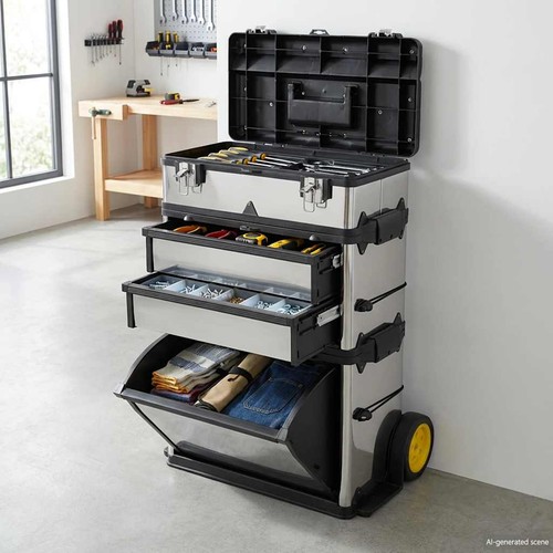 Trolley porta utensili - porta, 2
