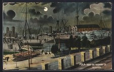 Cartolina Chiaro di Luna Pola