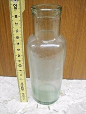 ANTICA VECCHIA BOTTIGLIA FARMACIA RARE BOTTIGLIE IN VETRO VINTAGE D' 900