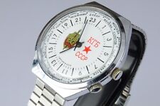Raketa KGB "GMT 24Ore" Orologio Militare CCCP  Mov.2614.H Made Russia 1980s