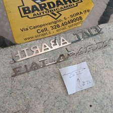 Fiat 600 d- Abarth- scritta