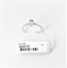 Anello donna in oro bianco con