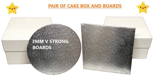 White cake boxes with - boxes,