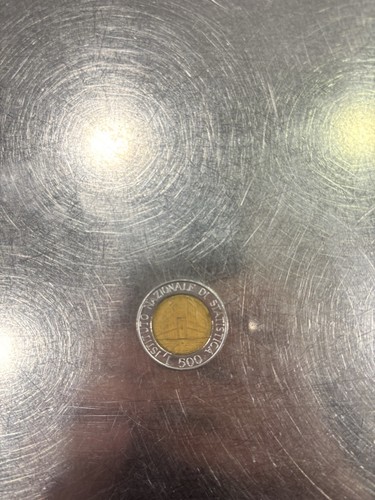 Moneta 500 lire - 500, 70°