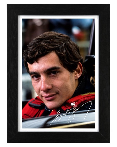 Foto autografo firmato ayrton - autografo,