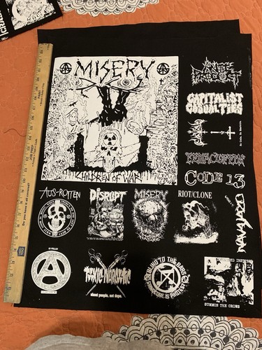 Foglio toppe crosta - , punk