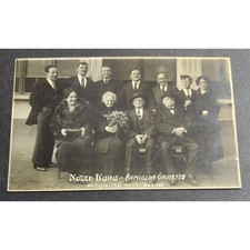 Cartolina Nozze d'Oro "Famiglia Garetto" - Torino 21-1-925