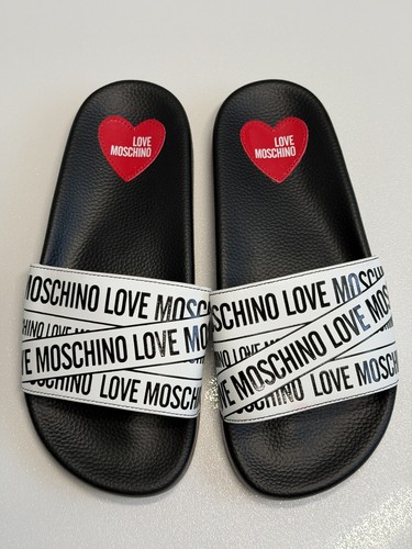 Love moschino sliders nero - love, e