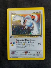 POKEMON TCG LUGIA HOLO NEO GENESIS 9/111 1st EDITION ENGLISH NM/MINT NO PSA BGS