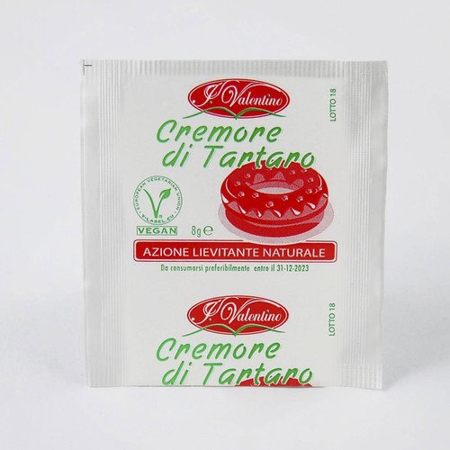Bustina cremore tartaro per - bustina, di