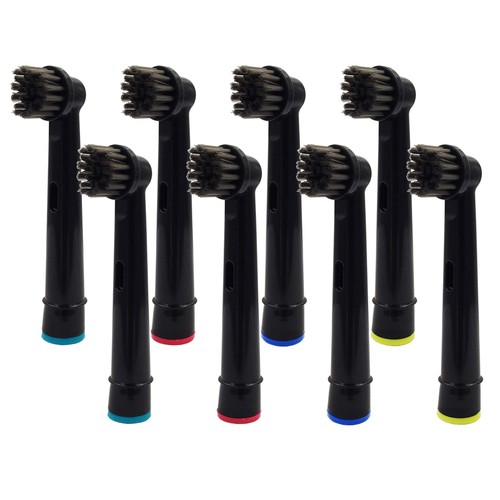 8pz testine spazzolino carbone - testine,